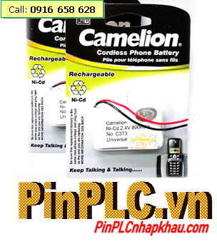 Pin điện thoại bàn Camelion C373-2.4v-AA800mAh, thay pin cho tất cả các hãng điện thoại bàn không dây